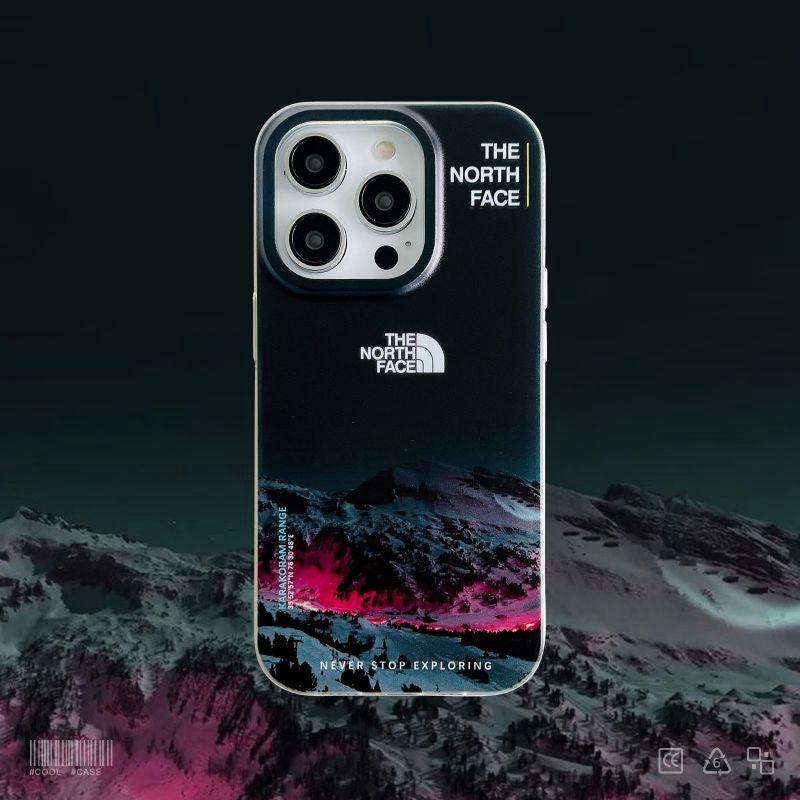 Luxury TNF Red Mountain iPhone Case - Aumoo