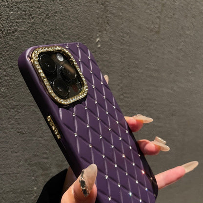 Handmade customized diamond light luxury mobile phone case