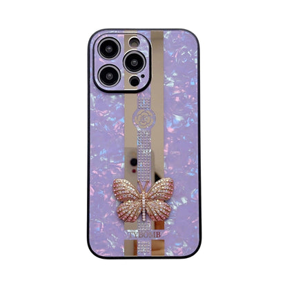 Rhinestone Butterfly IPhone Case（Enjoy 60% Off） - Aumoo