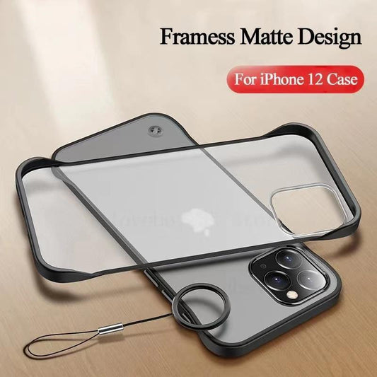 Advanced Scrub Frameless Matte Hard iPhone case - Aumoo