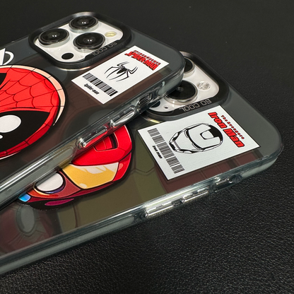 Mini Hero Matte Silver Plating iPhone Case