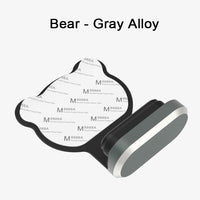 Gray Alloy 2PCS