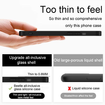 Gradient Vein Glass Telefon Case