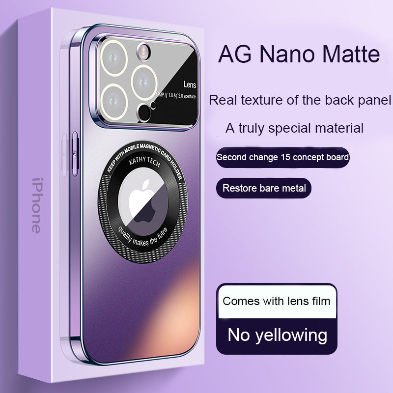 New AG Nano Reveal Magnetic Phone Case For iPhone