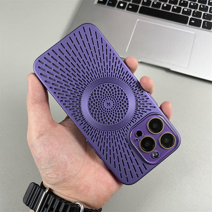 Coole magnetische Handyhülle mit Linsenschutzfolie für die iPhone-Serie 