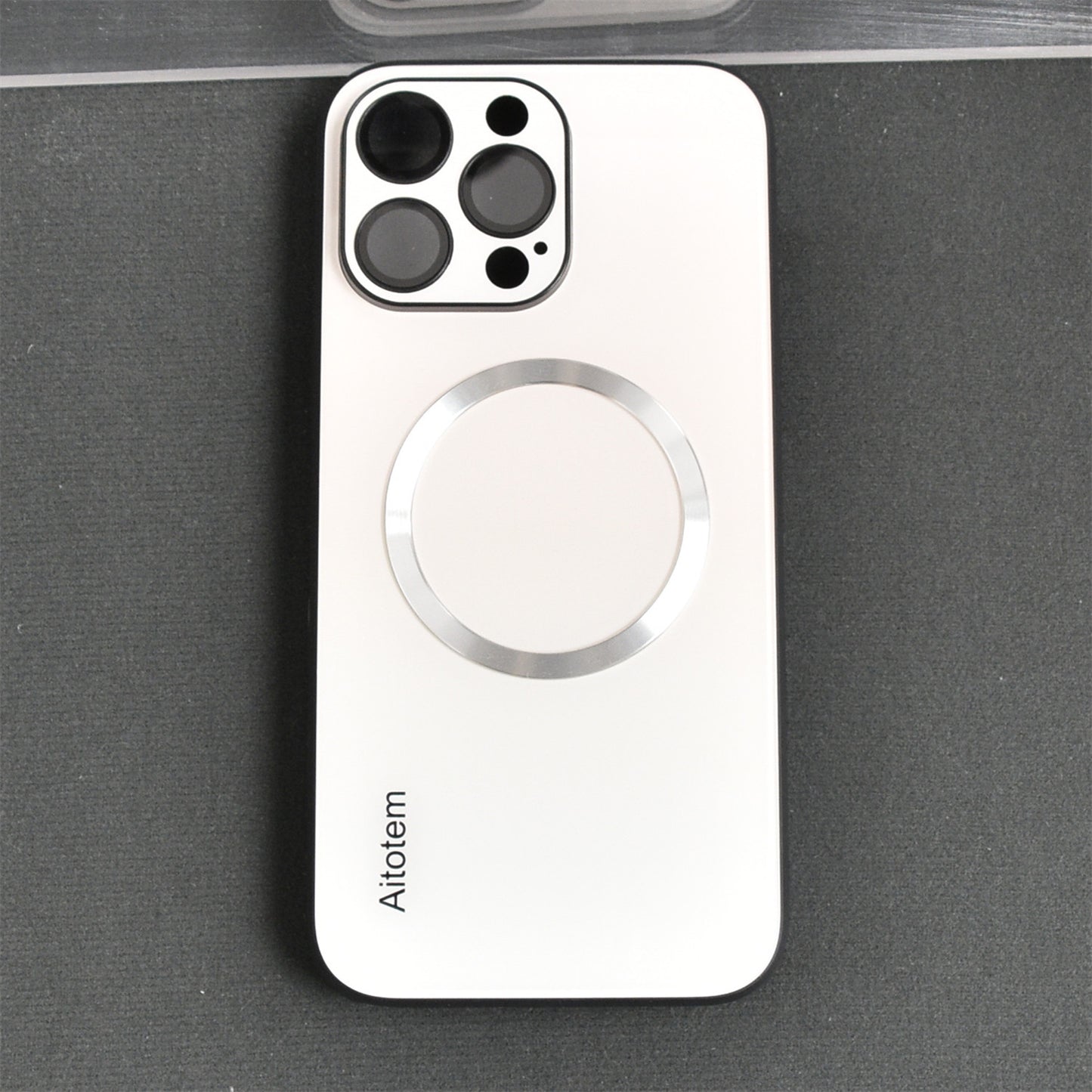 Lens film Magnetic Phone case For iPhone