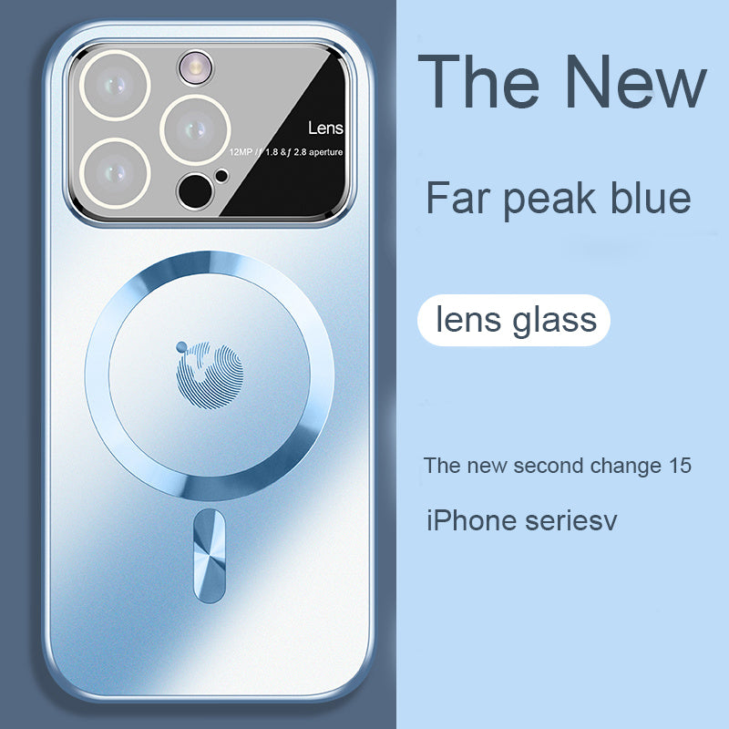 Ekskluzywne 2023 Nowe matowe magnetyczne etui na telefon AG do ładowania iPhone'a