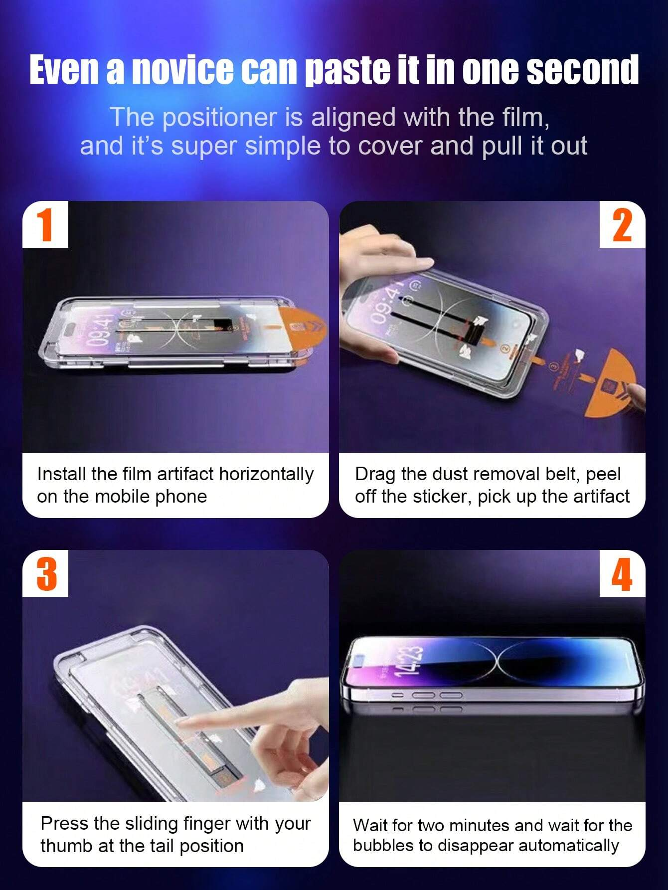 9H Hd Clear Full Coverage Screen Protector Without White Edges Compatible