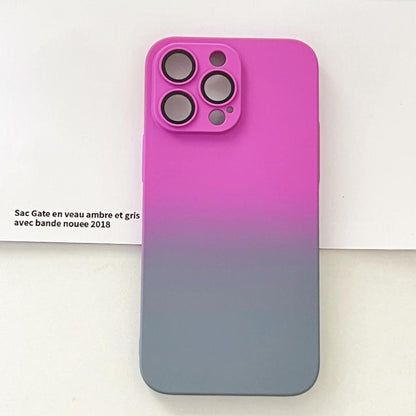 Borderless skin-feeling two-tone gradient iPhone Case - Aumoo