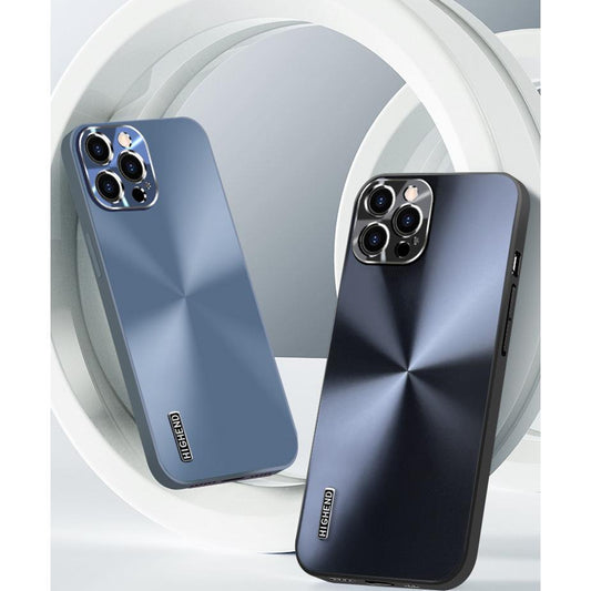 Metal lens frosted anti-fingerprint iPhone case - Aumoo