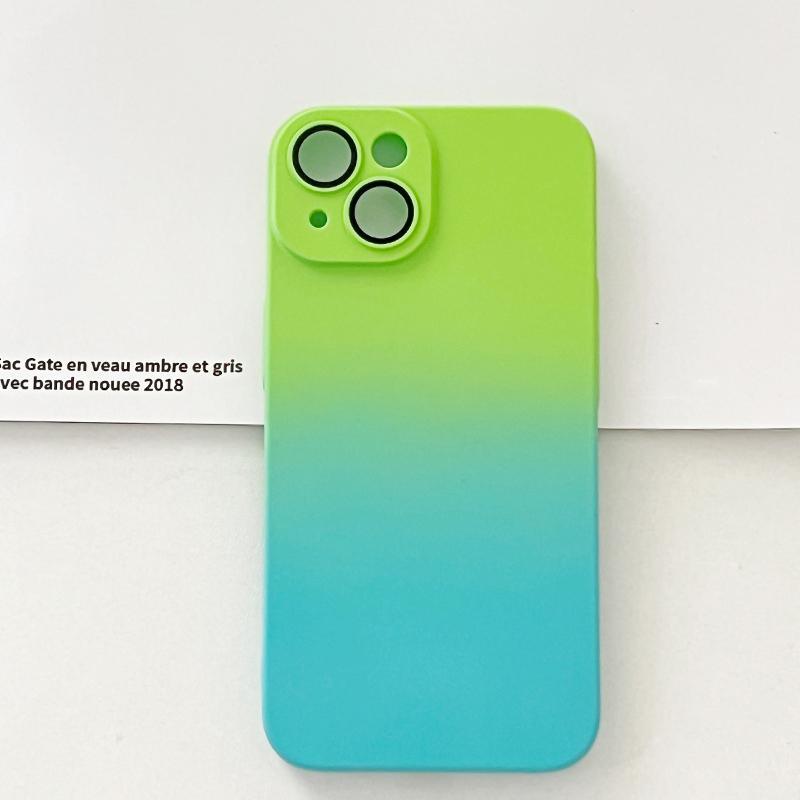 Borderless skin-feeling two-tone gradient iPhone Case - Aumoo
